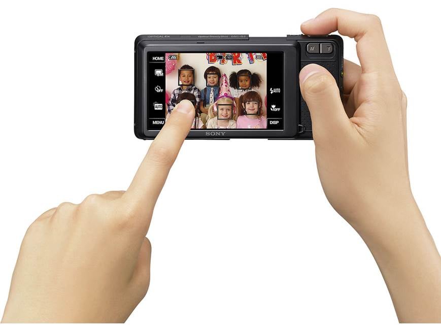 Sony Cyber-shot® DSC-G3 10.1-megapixel Wi-Fi® digital camera with