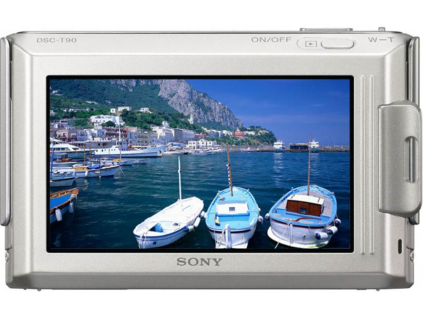 Sony Cyber-shot® DSC-T90 (Silver) 12.1-megapixel digital camera