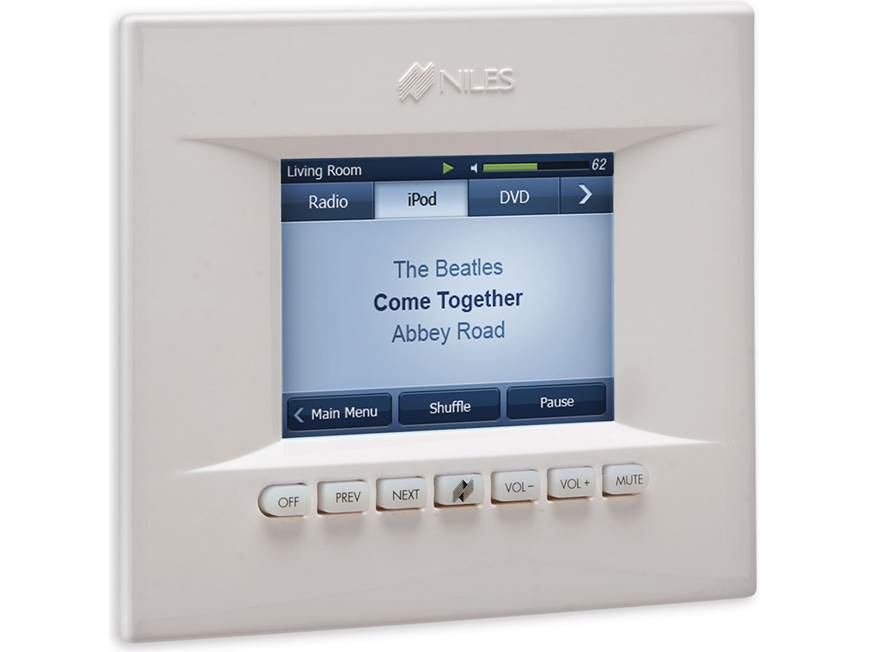 Niles TS-PRO In-wall touchscreen LCD keypad for Niles ZR-6