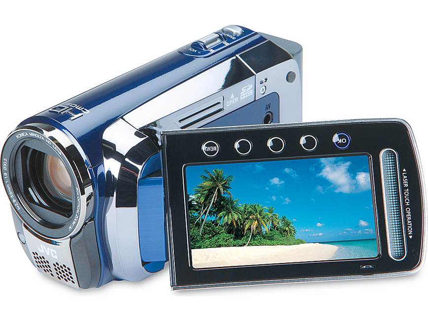 JVC GZ-HM200 Everio S (Blue) High-definition SDHC™ dual memory