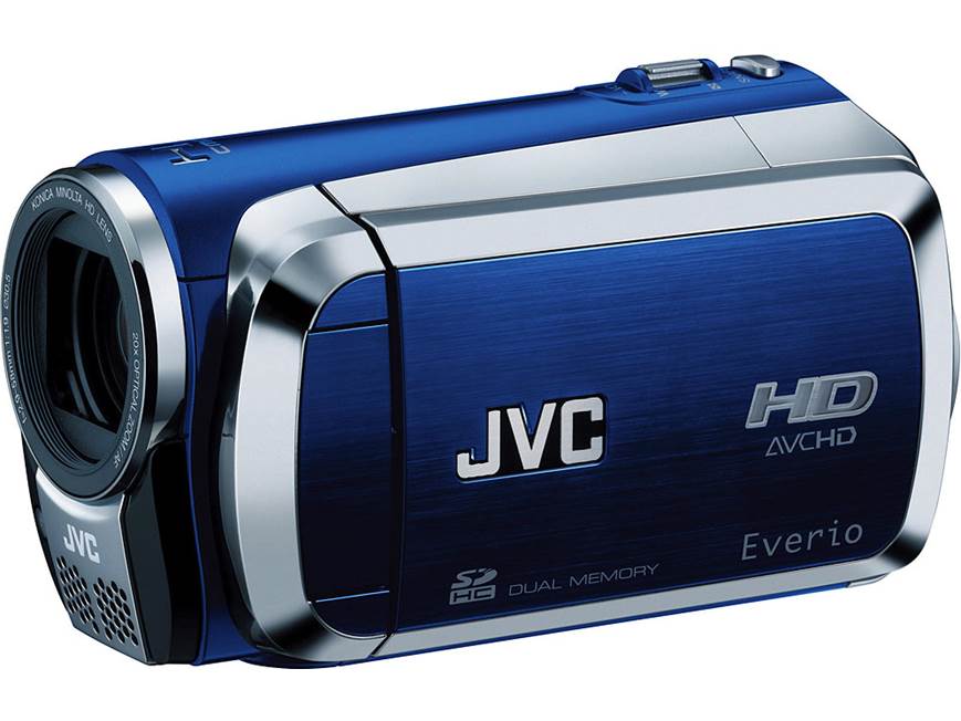 JVC GZ-HM200 Everio S (Blue) High-definition SDHC™ dual memory