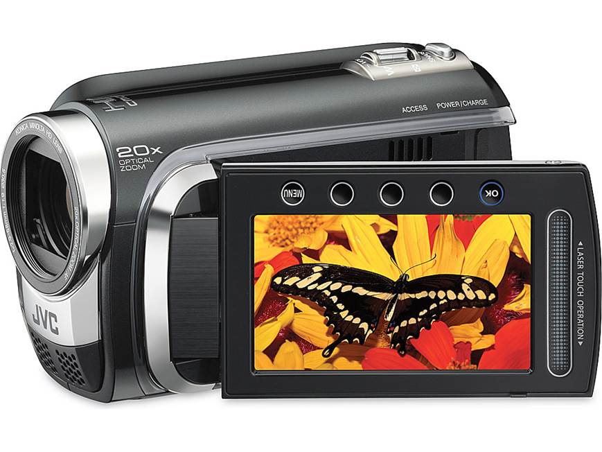 JVC GZ-HD320 Everio 120GB high-definition hard drive camcorder at