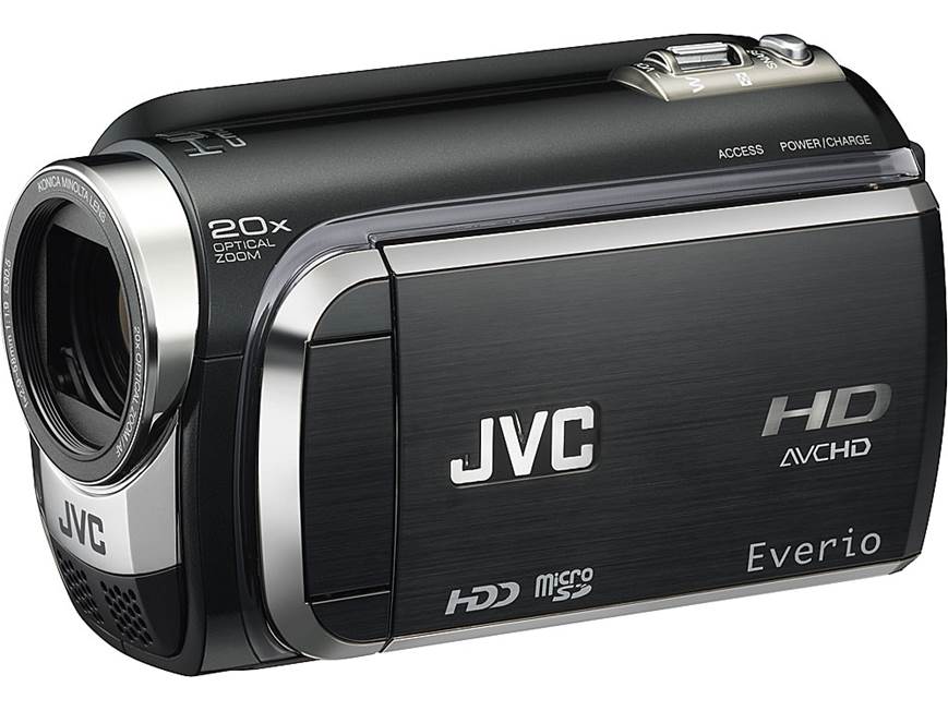 JVC GZ-HD320 Everio 120GB high-definition hard drive camcorder at
