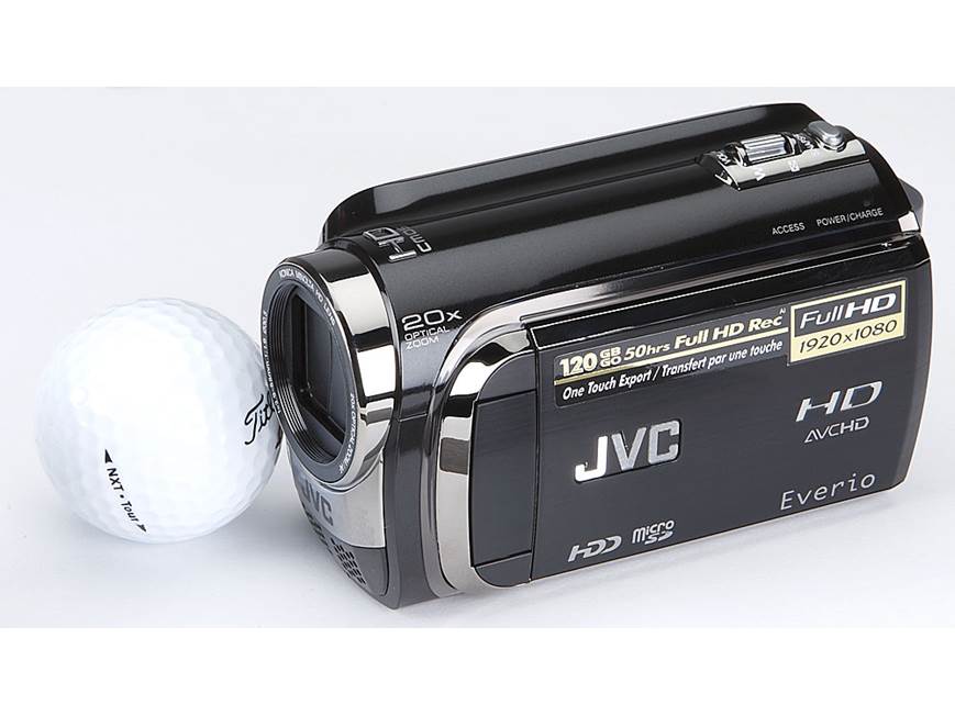 JVC GZ-HD320 Everio 120GB high-definition hard drive camcorder at