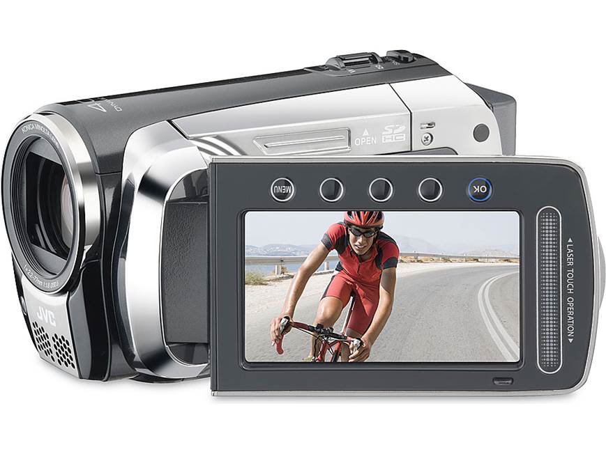 JVC GZ-MS120 Everio S SDHC™ dual memory card camcorder at Crutchfield