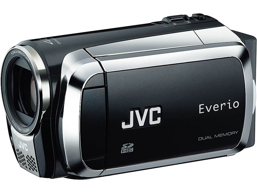 JVC GZ-MS120 Everio S SDHC™ dual memory card camcorder at Crutchfield