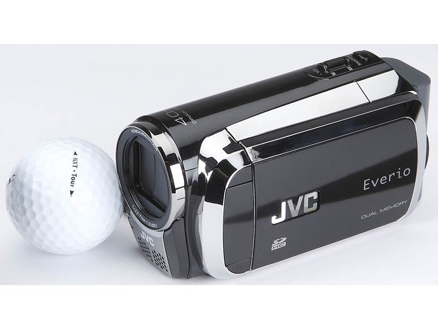 JVC GZ-MS120 Everio S SDHC™ dual memory card camcorder at Crutchfield