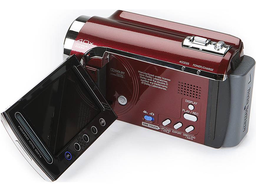 JVC GZ-MG630 Everio G (Red) 60GB hard disk drive/micro SDHC