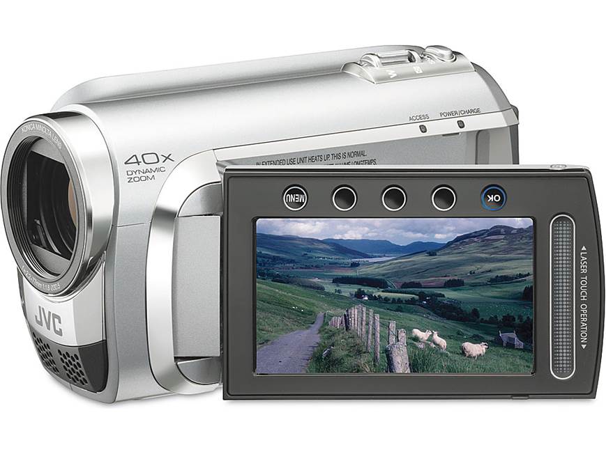 ビデオカメラ　jvc Everio JVC GZ-MG630 Everio G (Blue) 60GB hard disk drive/micro SDHC