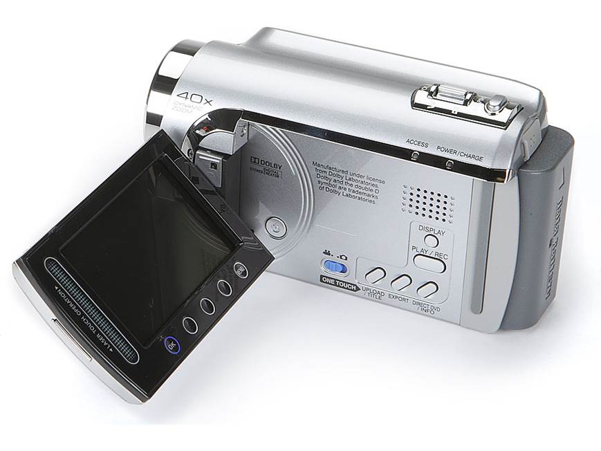 JVC GZ-MG630 Everio G (Silver) 60GB hard disk drive/micro SDHC