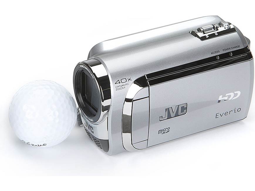 JVC GZ-MG630 Everio G (Silver) 60GB hard disk drive/micro SDHC