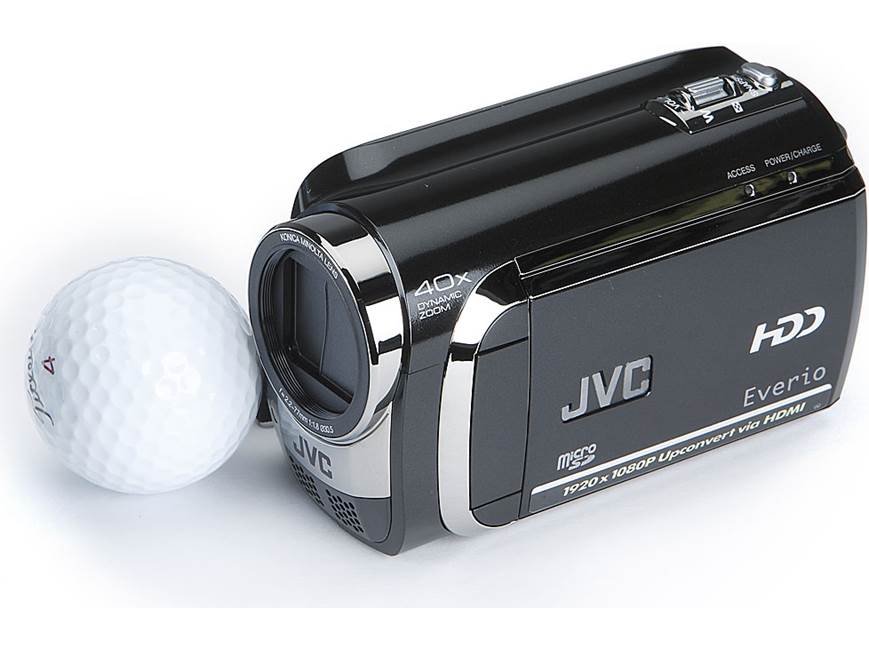 JVC GZ-MG680 Everio G 120GB hard disk drive/micro SDHC™ memory