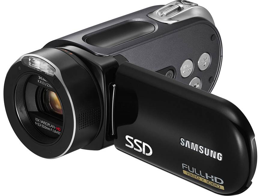 Samsung HMX-H104 16GB high-definition flash memory/SDHC memory
