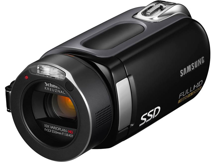 Samsung HMX-H104 16GB high-definition flash memory/SDHC memory