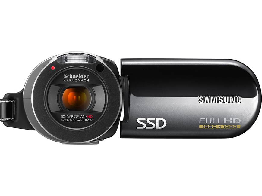 Samsung HMX-H106 HD camcorder with 64GB flash memory at Crutchfield
