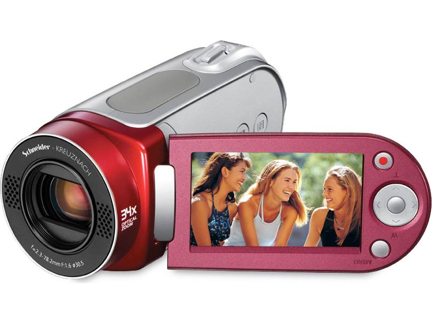 Samsung SC-MX20 (Red) SD™ memory card camcorder (Red) at Crutchfield