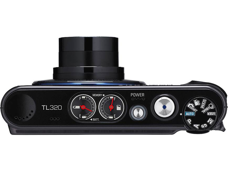 Samsung TL320 (Black) 12.2-megapixel digital camera with 5X