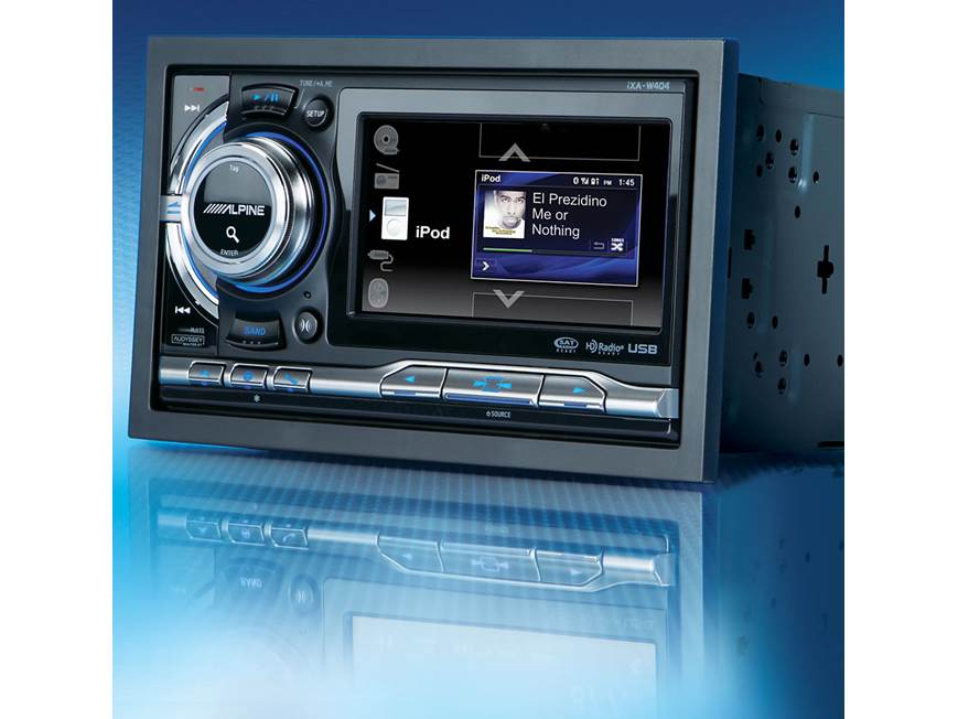 Alpine iXA-W404 Digital media receiver at Crutchfield