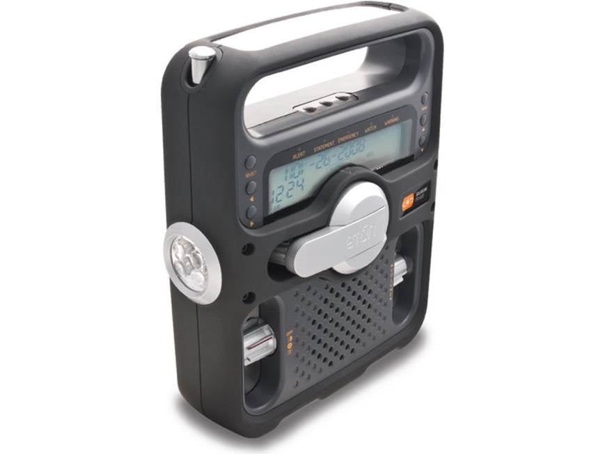 Etón Solarlink FR600 Hand-cranked, solar-powered emergency radio