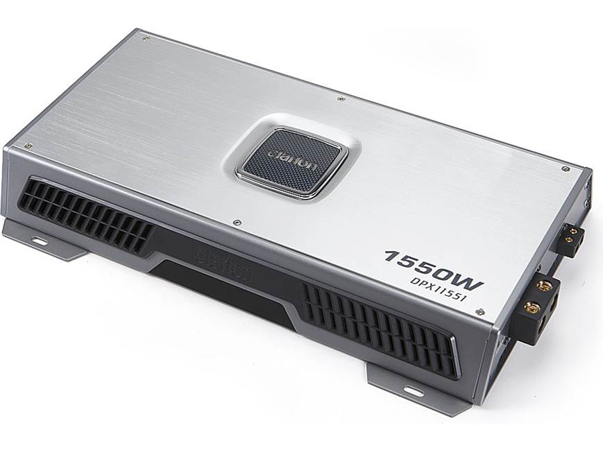 Clarion DPX11551 Mono subwoofer amplifier — 1550 watts x 1 at 2