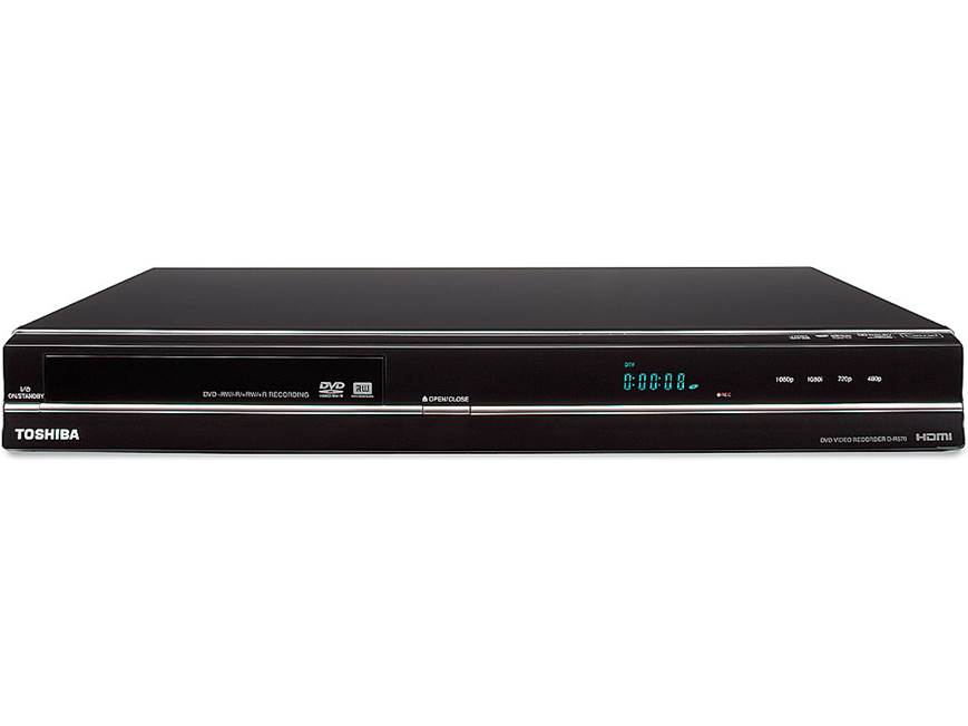 Toshiba DR420 DVD recorder with 1080p upconversion at Crutchfield