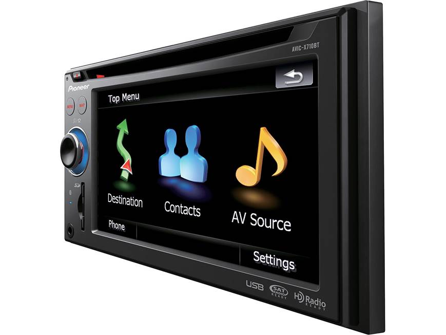 Pioneer AVIC-X710BT Navigation receiver at Crutchfield