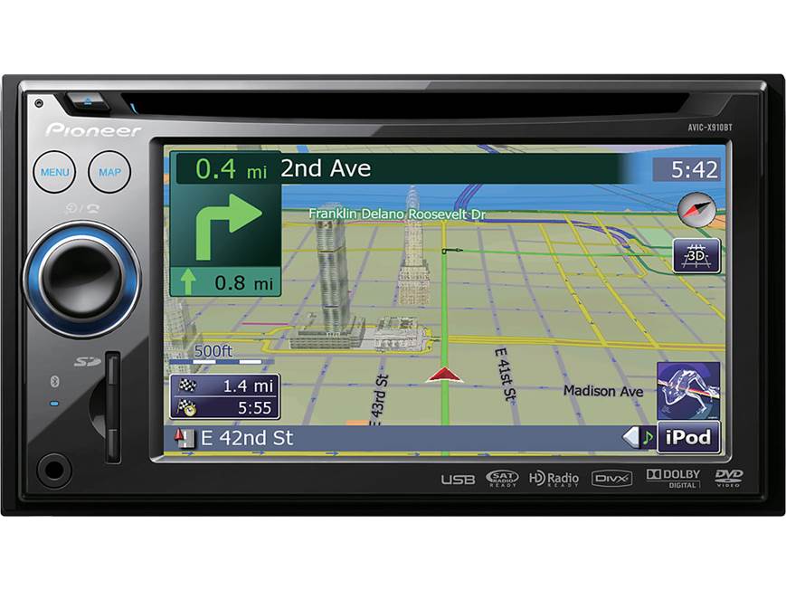 Pioneer AVIC-X910BT Navigation receiver at Crutchfield