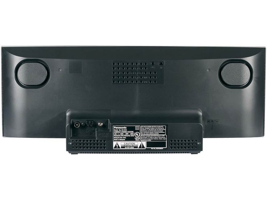 Panasonic SC-HC3-A コンパクトステレオシステム Panasonic SC-HC3 AM/FM/CD system with built-in iPod® dock at