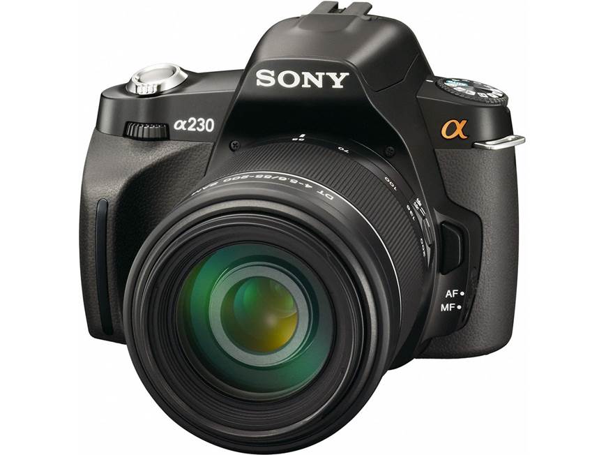 Sony Alpha DSLR-A230 Two-lens Kit 10.2-megapixel digital SLR