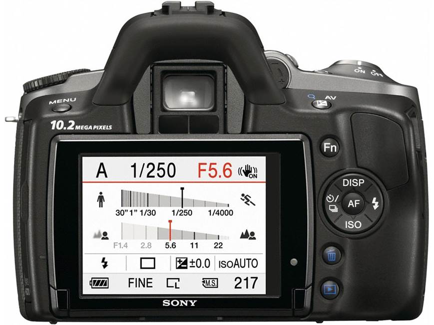 Sony Alpha DSLR-A330 Two-lens Kit 10.2-megapixel digital SLR
