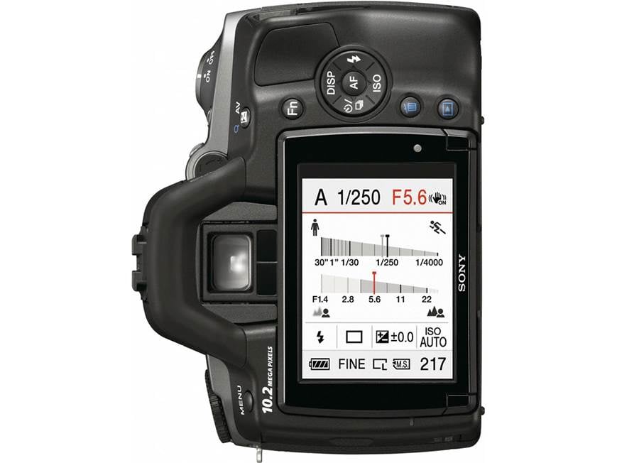 Sony Alpha DSLR-A330 Two-lens Kit 10.2-megapixel digital SLR