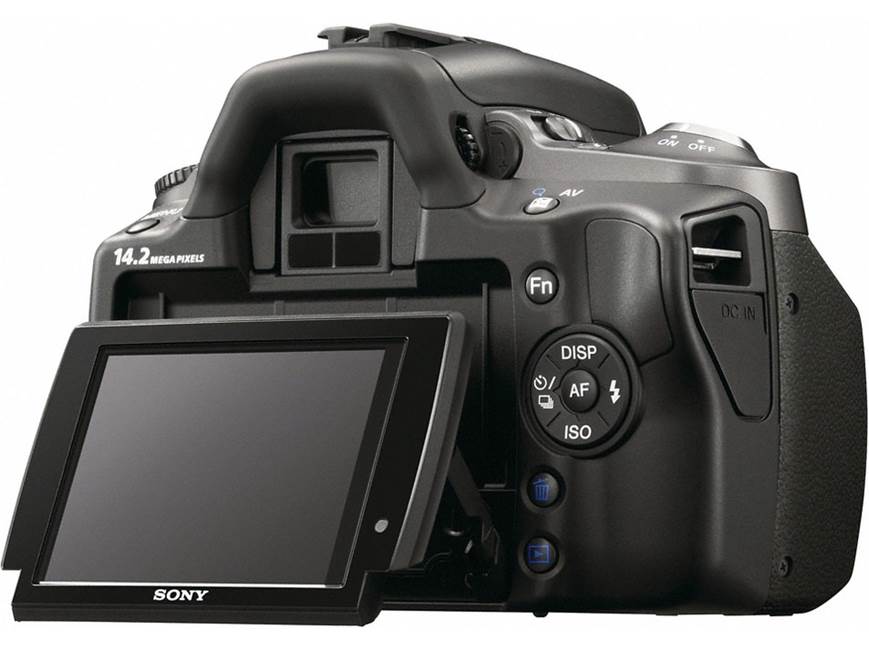Sony Alpha DSLR-A380 Two-lens Kit 14.2-megapixel digital SLR