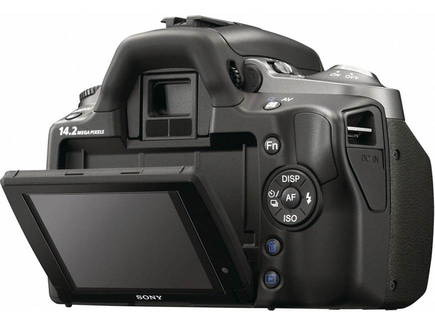 Sony α DSLR A-380 デジタル一眼レフカメラセット Sony Alpha DSLR-A380 Kit 14.2-megapixel digital SLR camera with 18