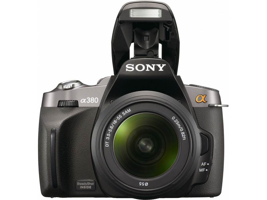 Sony Alpha DSLR-A380 Two-lens Kit 14.2-megapixel digital SLR