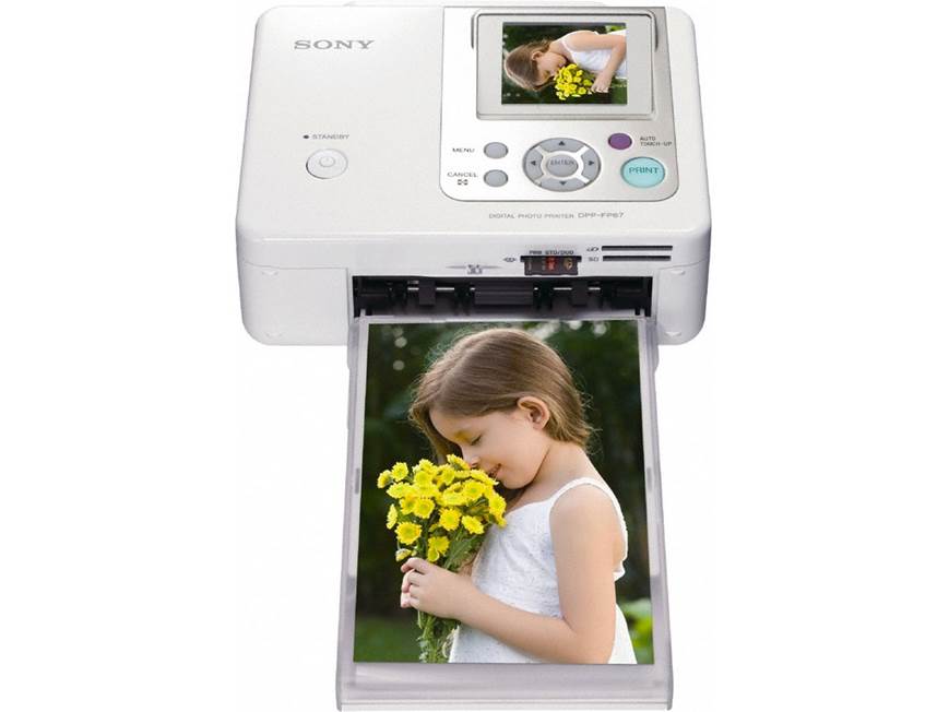 Sony DPP-FP67 Compact photo printer at Crutchfield