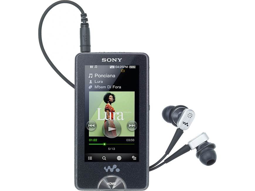 Sony NWZ-X1051FBSMP 16GB Walkman® video/MP3 player with built-in