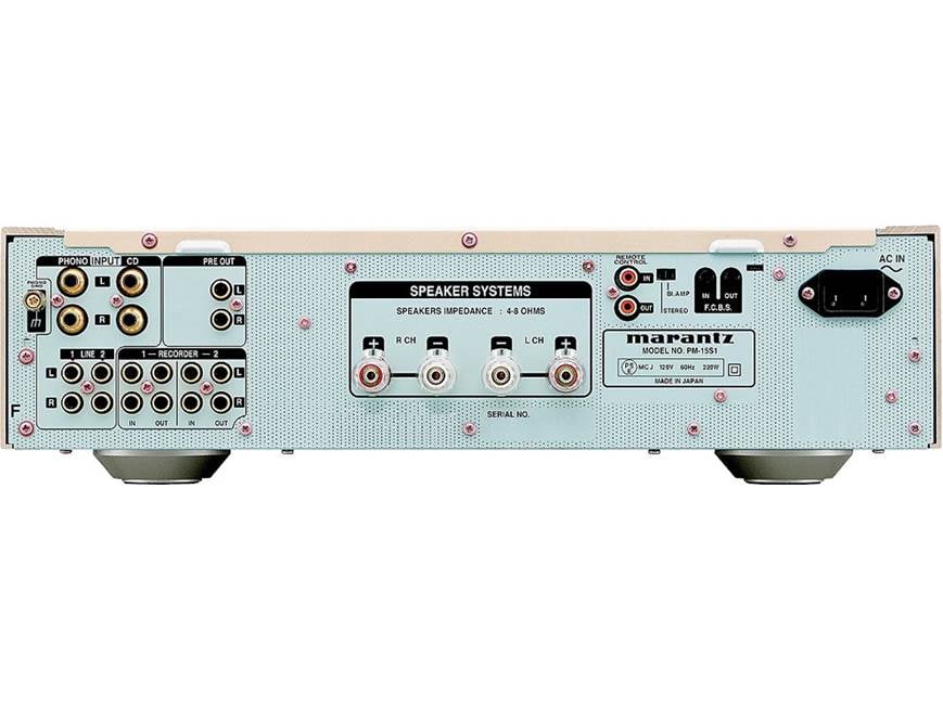 Marantz PM-15S1G Reference Series stereo integrated amplifier at