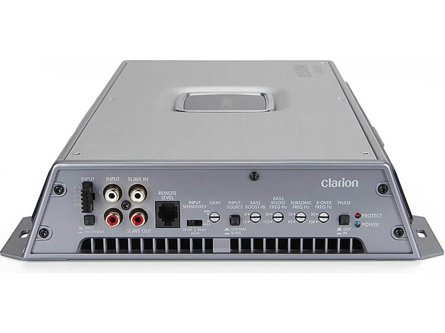 Clarion DPX1851 Mono subwoofer car amplifier — 850 watts x 1 at 2