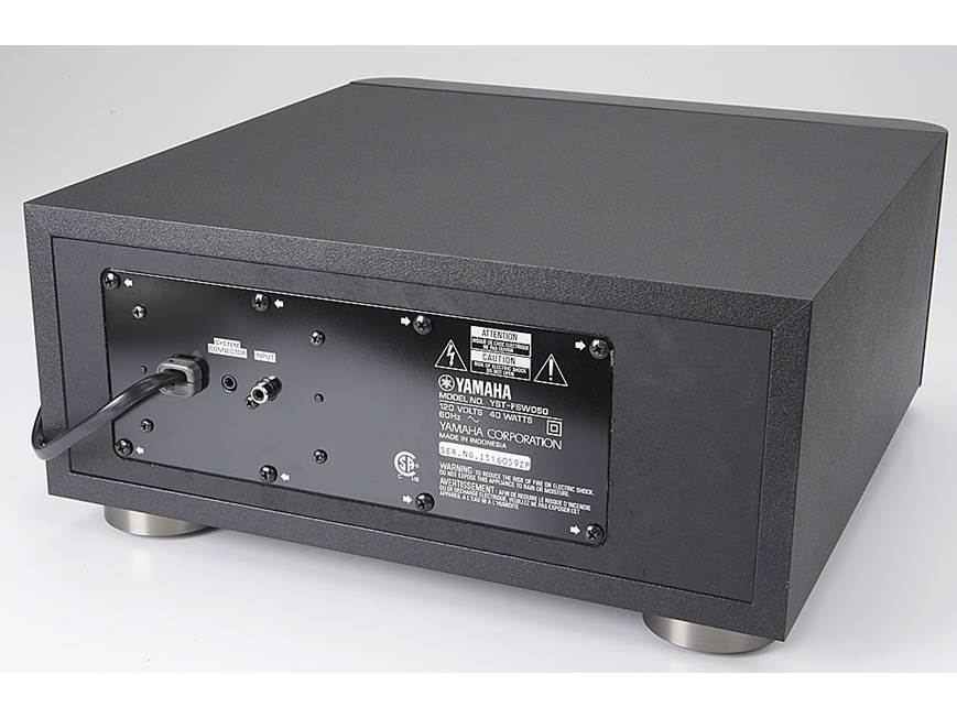 Yamaha YST-FSW050 Ultra-compact powered subwoofer at Crutchfield