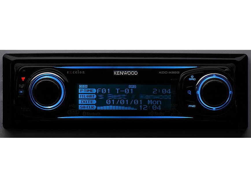 カーオーディオセット Kenwood Carrozzeria Panasonic Kenwood Excelon KDC-X993 CD receiver (New Stock) at Crutchfield