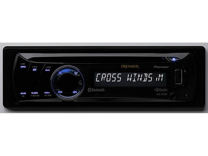 Pioneer Premier DEH-P610BT CD receiver at Crutchfield