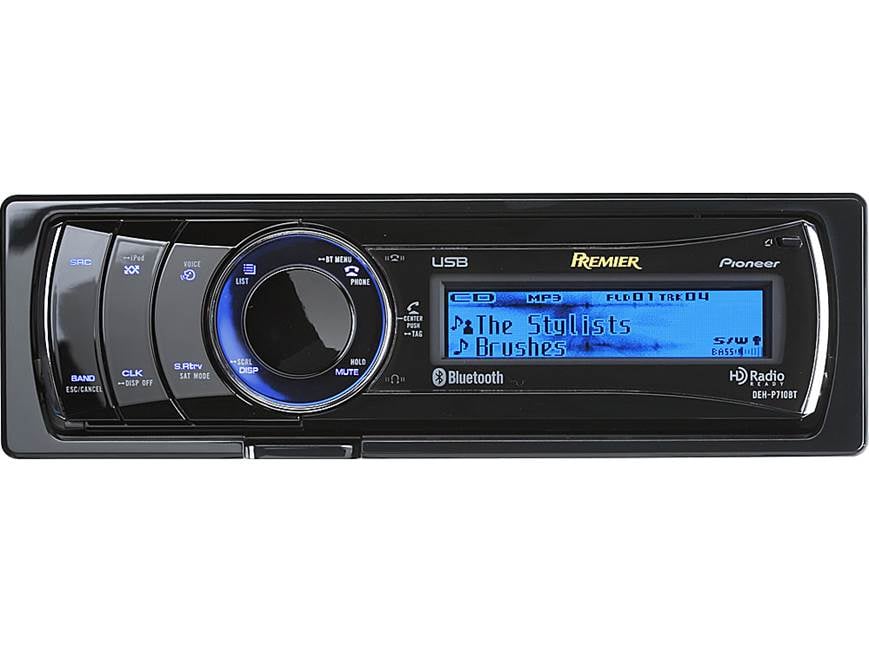 Pioneer Premier DEH-P710BT CD receiver at Crutchfield