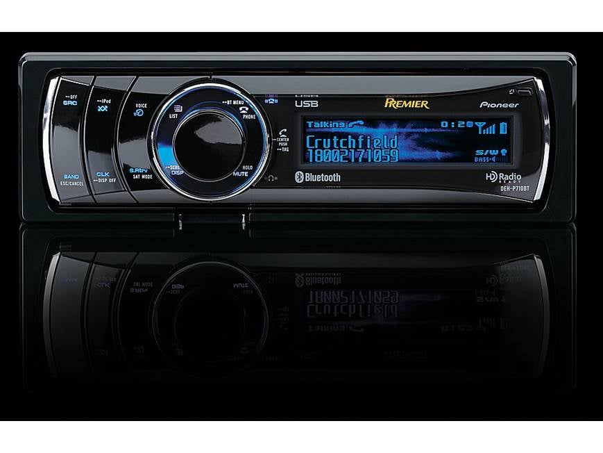 Pioneer Premier DEH-P710BT CD receiver at Crutchfield