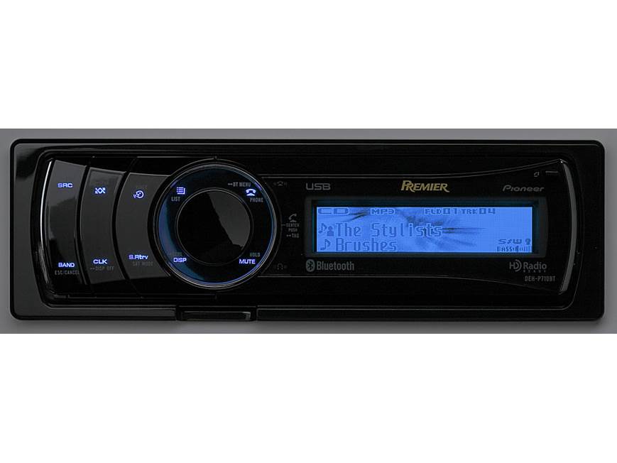 Pioneer Premier DEH-P710BT CD receiver at Crutchfield