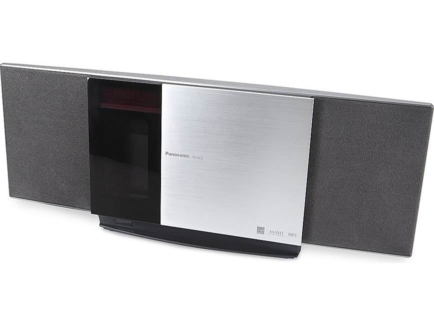 Panasonic SC-HC3 AM/FM/CD system with built-in iPod® dock at