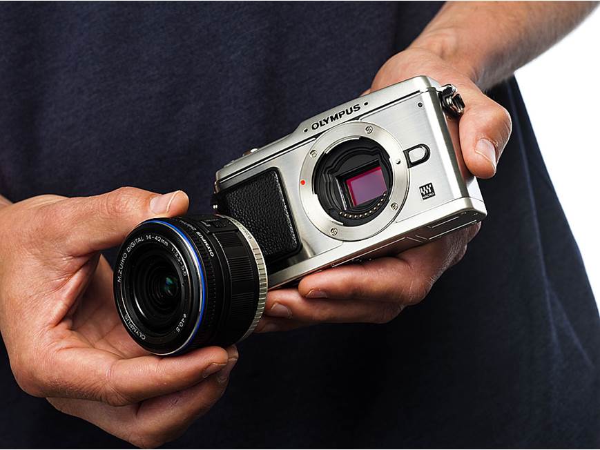 Olympus PEN E-P1 12.3-megapixel digital camera with 14-42mm zoom