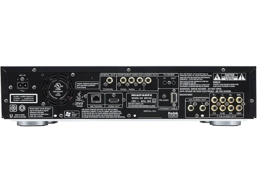 Marantz BD7004 Blu-ray Disc™ high-definition player at Crutchfield