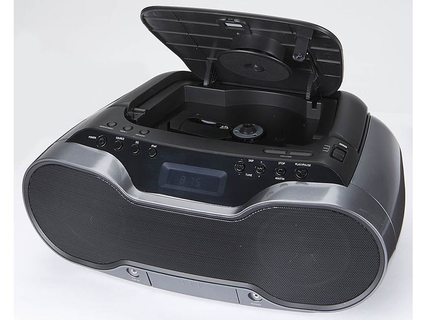 iLive IB319 CD/radio boombox with iPod® dock at Crutchfield