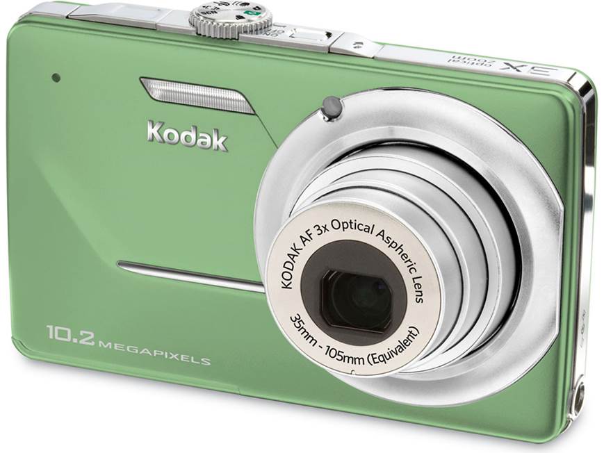 Kodak EasyShare M340 (Green) 10.2-megapixel digital camera with 3X