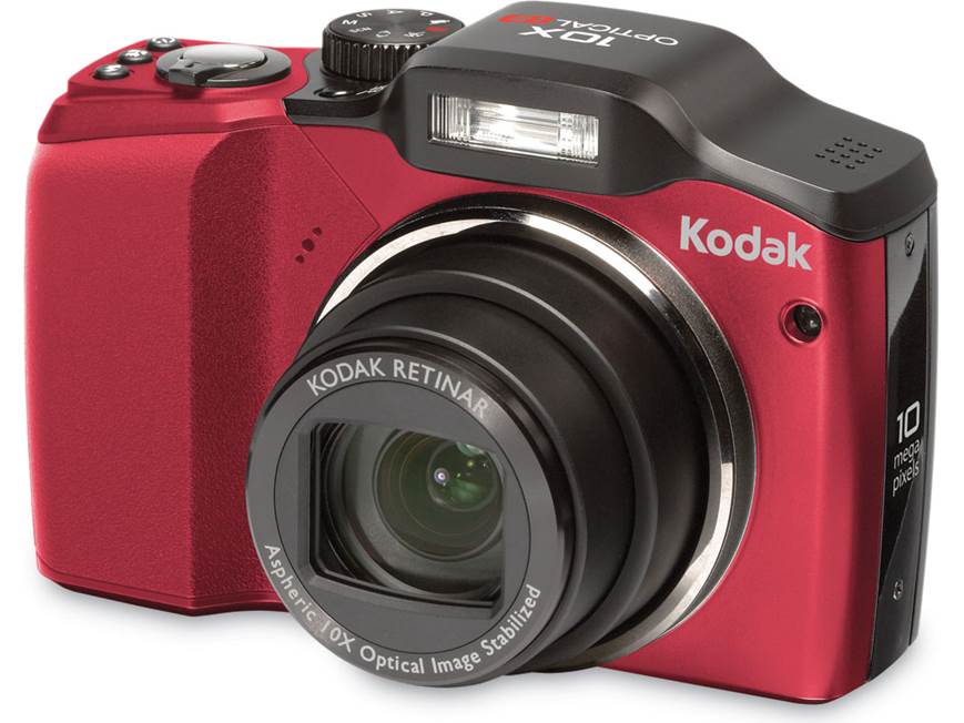 Kodak Z915 IS (Black) 10-megapixel digital camera with 10X optical